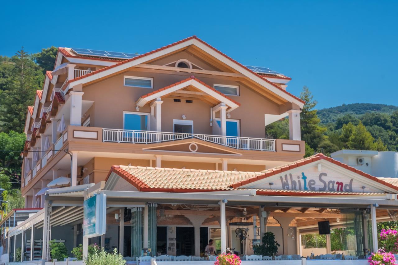 Whitesands Beach Resort Paralia Vrachou Ngoại thất bức ảnh
